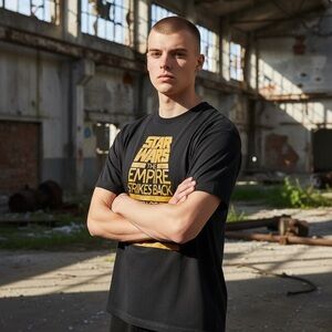 Star Wars Return of the Jedi Short Sleeve Graphic Men’s T-Shirt Shirt M Medium